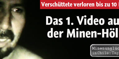 Minen-Unglück: Das 1. Video aus der Hölle