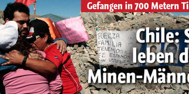 Gefangen in 700 Metern Tiefe