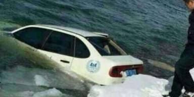 Paar stirbt Arm in Arm im Eis-Wasser