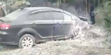 Auto rast in Fußgängergruppe: 7 Tote