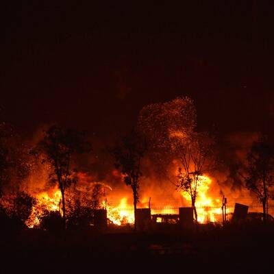Gewaltige Explosion in China