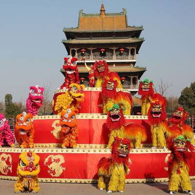 In New York versammelten sich Tausende am Times Square