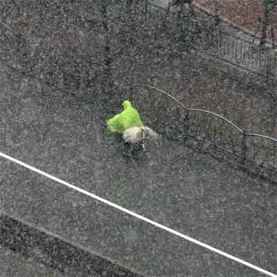 Schnee-Chaos in China