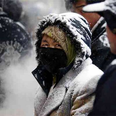 Schnee-Chaos in China