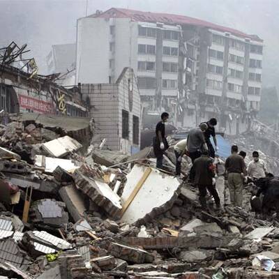 Erdbebenkatastrophe in China