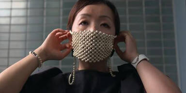 So sieht die luxuri&ouml;seste Corona-Maske aus