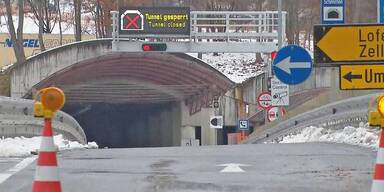 Die Tunnelbaustelle wird noch l&auml;nger andauern.