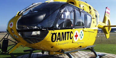 Notarzt-Heli legte Sicherheitslandung ein