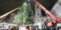 Christbaum Residenzplatz Salzburg