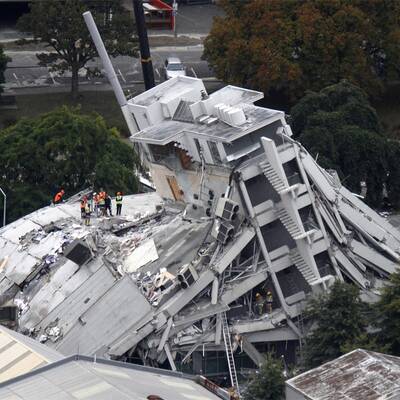 Schweres Erdbeben erschüttert Neuseeland