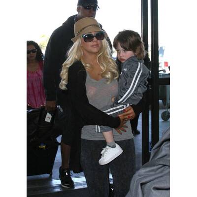 Airport-Style der Stars