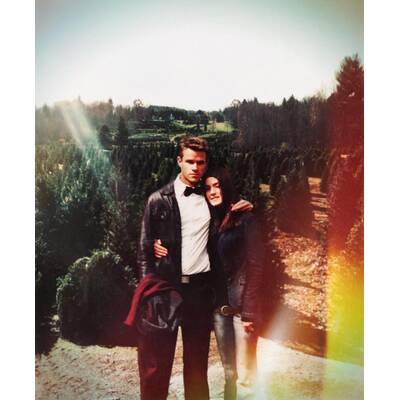 Romantische Hochzeit auf der Weihnachtsbaumfarm 