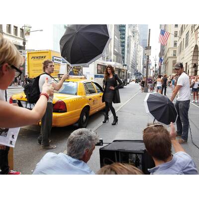 Cindy Crawford schick für Deichmann