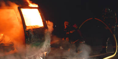 Feuer-Inferno auf der A2