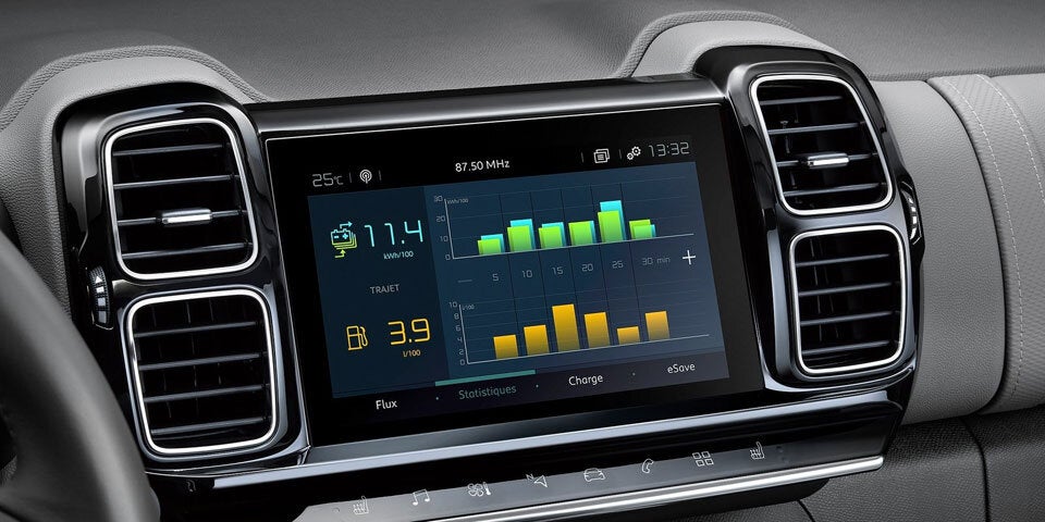 Citroen C5 Aircross Plug-in-Hybrid startet