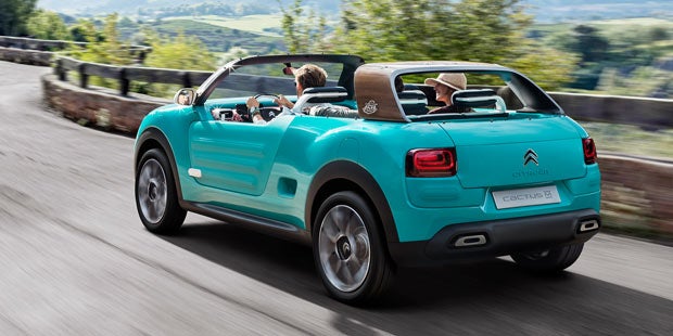 Citroën zeigt den Cactus als Cabrio