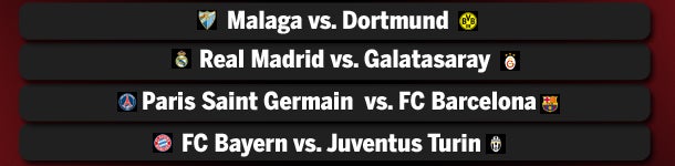 Bayern müssen gegen Juventus ran