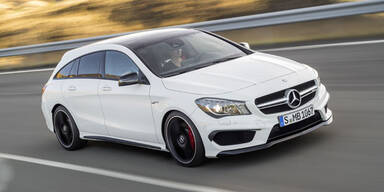 Das ist der CLA 45 AMG Shooting Brake