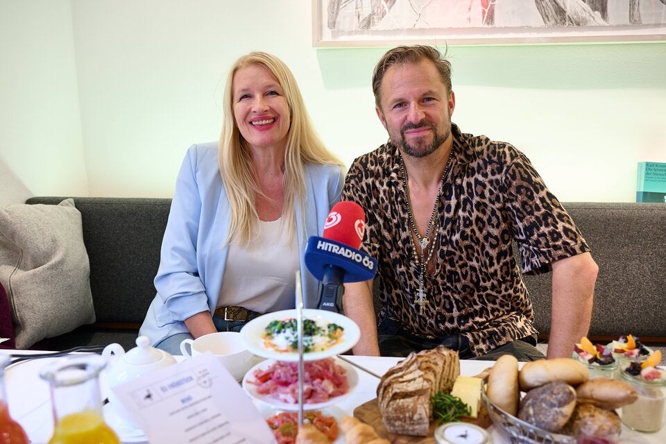 Claudia Stöckl und Philipp Hochmair im Ö3-