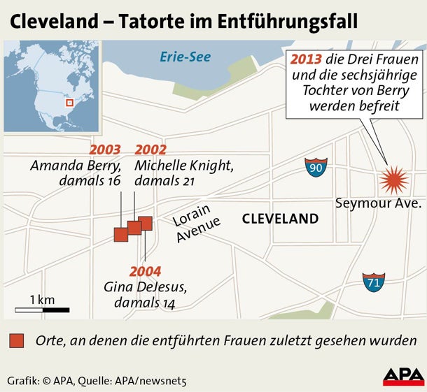Cleveland-Opfer sprach über 