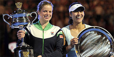 Clijsters k&auml;mpft Li Na nieder