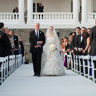 Clinton heiratete