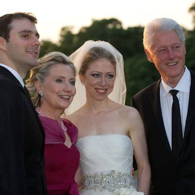 Clinton heiratete