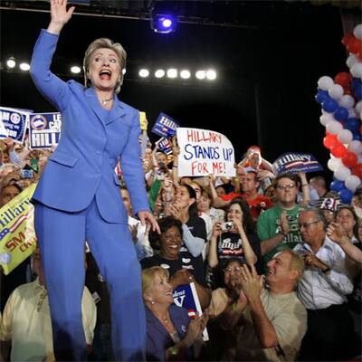 Hillary gewinnt hauchdünn in Indiana