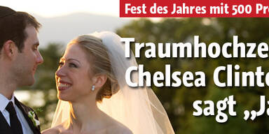 Traum-Hochzeit: Chelsea Clinton sagt Ja