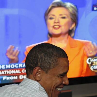 Clinton unterstützt Obama
