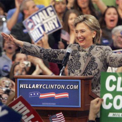 Hillary feiert Comeback