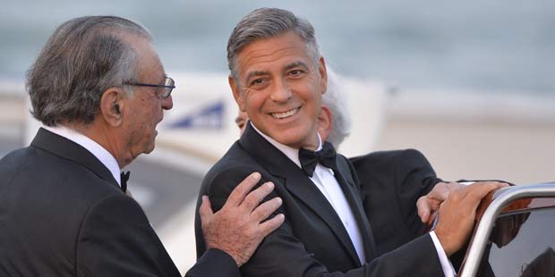 Clooney: Ja-Wort mit Amal Alamuddin in Venedig