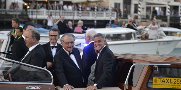 Clooney: Ja-Wort mit Amal Alamuddin in Venedig
