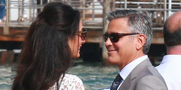 Clooneys große Hochzeitsparty