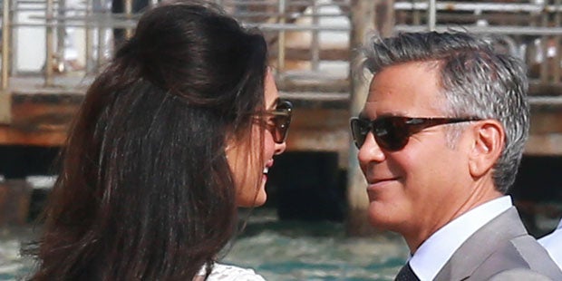 Clooneys große Hochzeitsparty