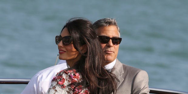 Clooneys große Hochzeitsparty