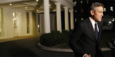 Clooney versäumt Oscar-Gala - und trifft Obama