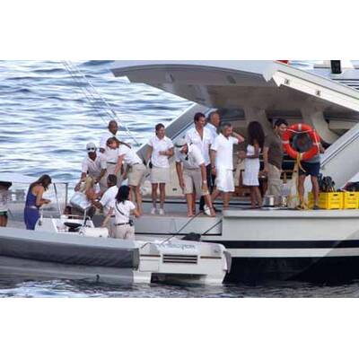 Gemeinsam auf der Yacht: Clooney & Crawford