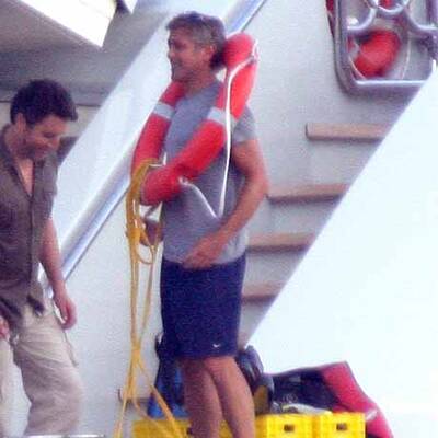 Gemeinsam auf der Yacht: Clooney & Crawford