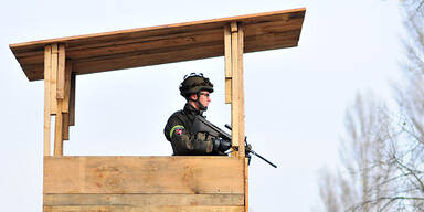 Heer übte Schutz von Infrastruktur