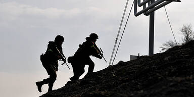 Heer übte Schutz von Infrastruktur