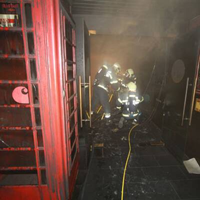 Feuer verwüstet Kult-Lokal