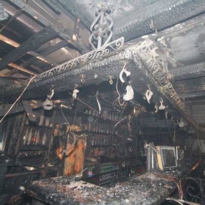 Feuer verwüstet Kult-Lokal