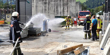 Cobra bei L&ouml;scheinsatz