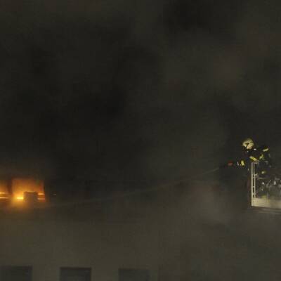 Nach den Löscharbeiten