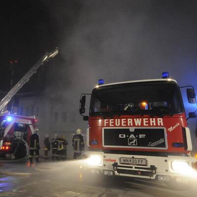 Nach den Löscharbeiten