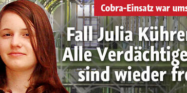 Fall Julia: Alle Verdächtigen enthaftet