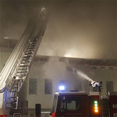 Nach den Löscharbeiten