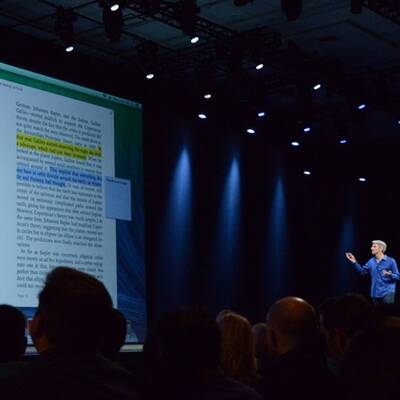 Apple zeigt iOS 7 und Co.