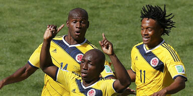 Sicherer Auftaktsieg f&uuml;r Kolumbien